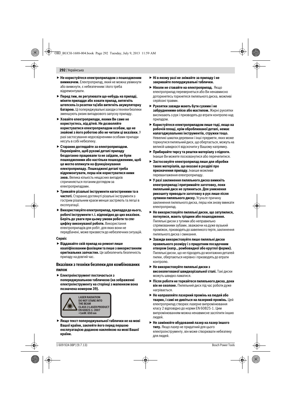 Bosch GTM 12 JL Professional User Manual | Page 292 / 485