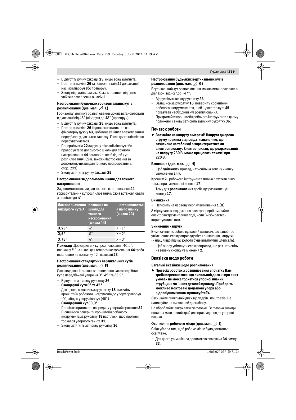 Bosch GTM 12 JL Professional User Manual | Page 299 / 485