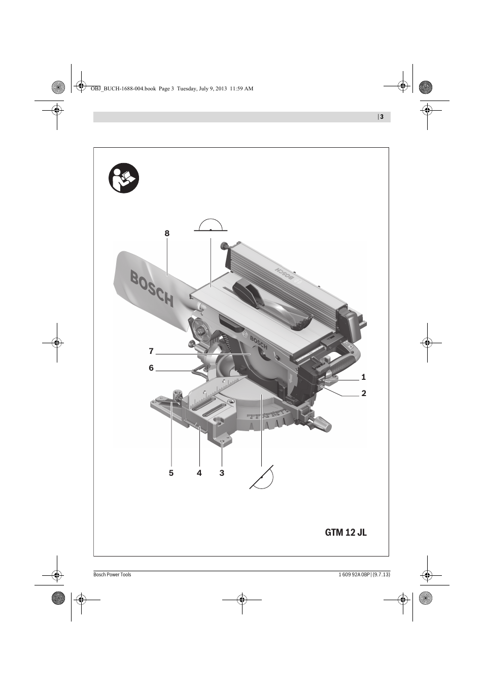 Gtm 12 jl | Bosch GTM 12 JL Professional User Manual | Page 3 / 485