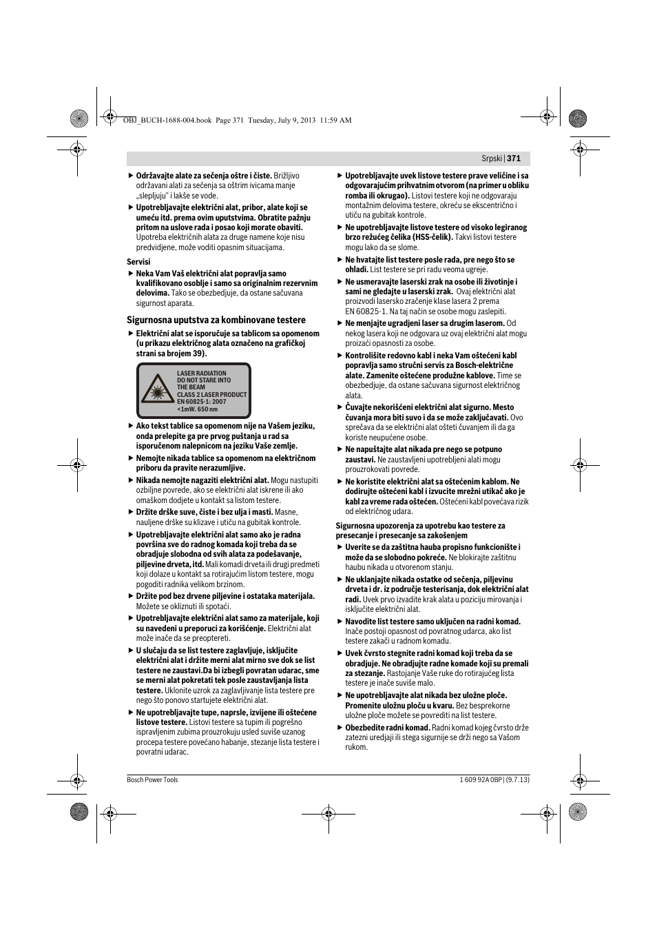 Bosch GTM 12 JL Professional User Manual | Page 371 / 485