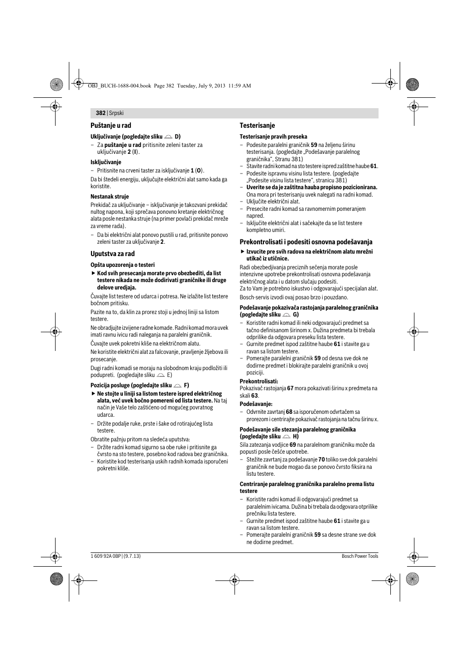 Bosch GTM 12 JL Professional User Manual | Page 382 / 485