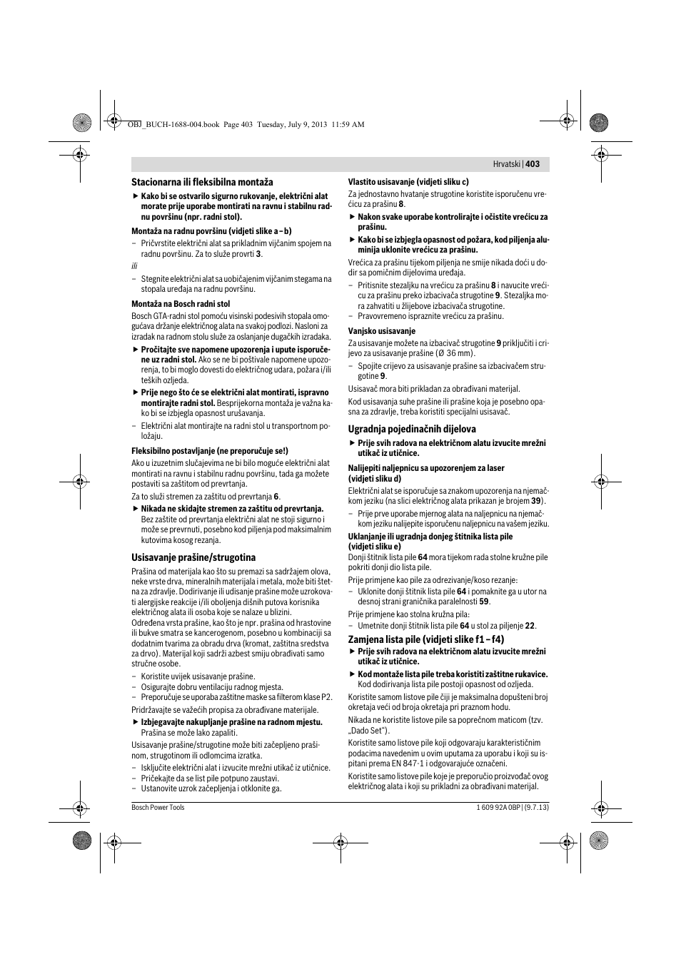 Bosch GTM 12 JL Professional User Manual | Page 403 / 485