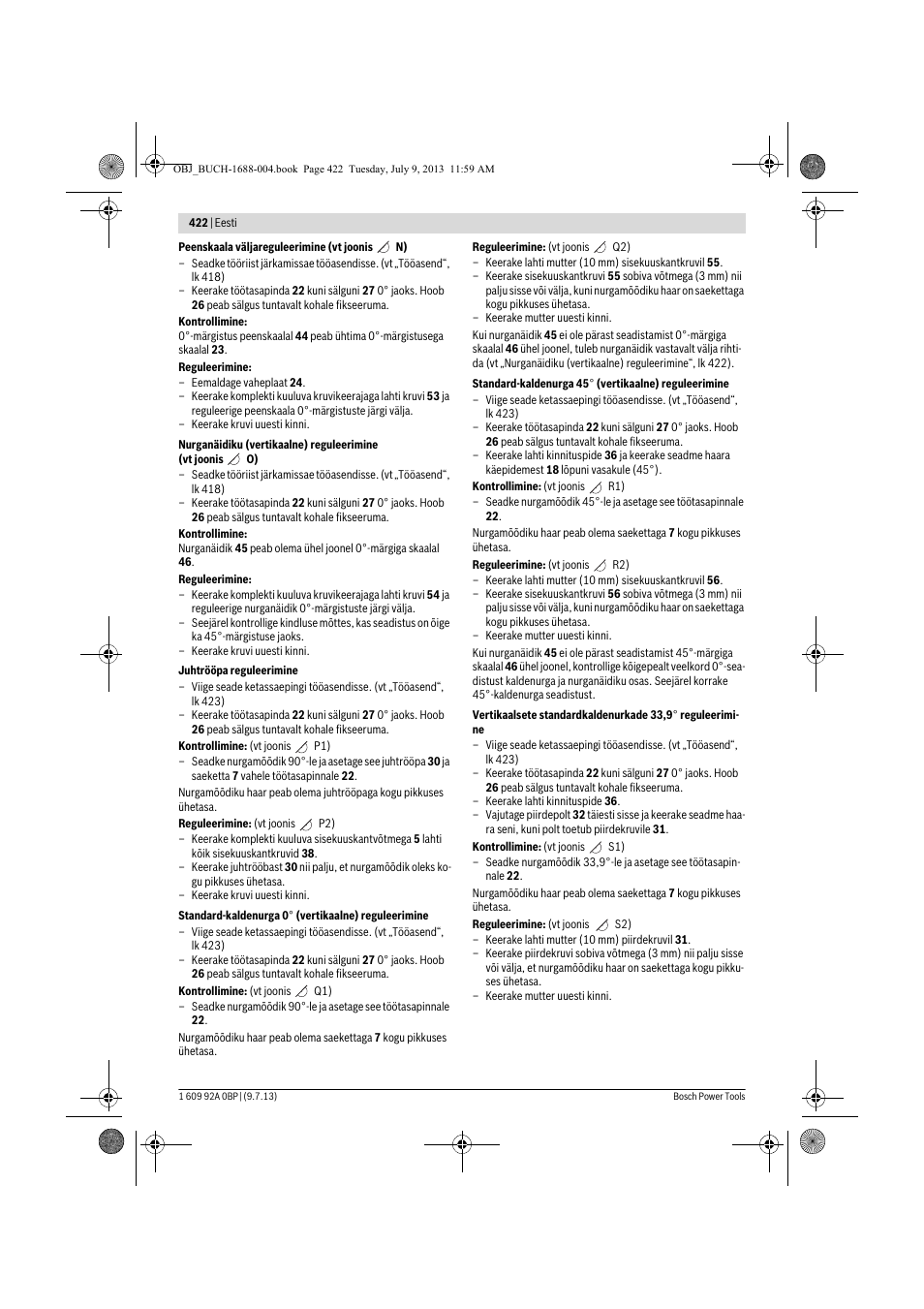 Bosch GTM 12 JL Professional User Manual | Page 422 / 485