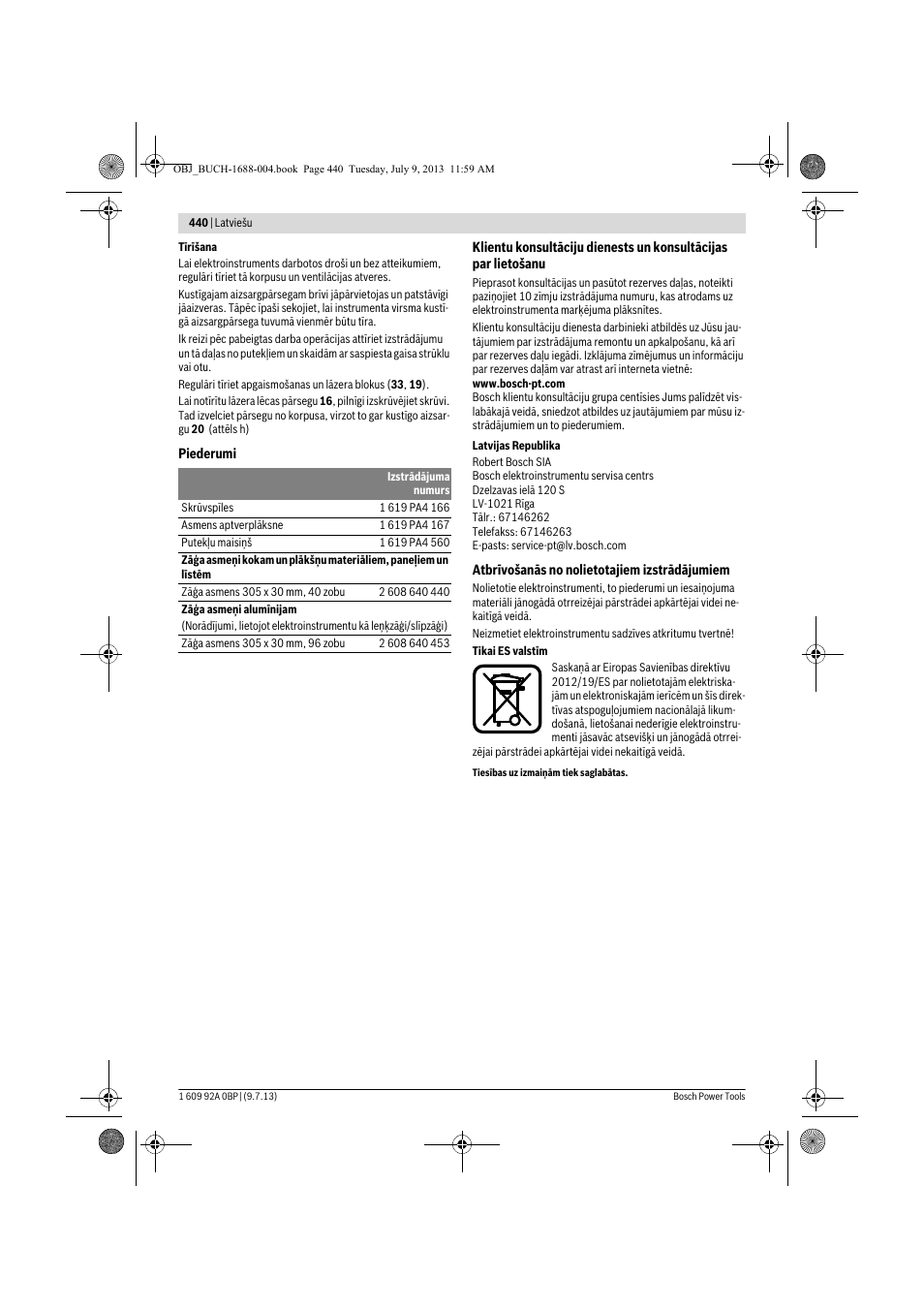 Bosch GTM 12 JL Professional User Manual | Page 440 / 485