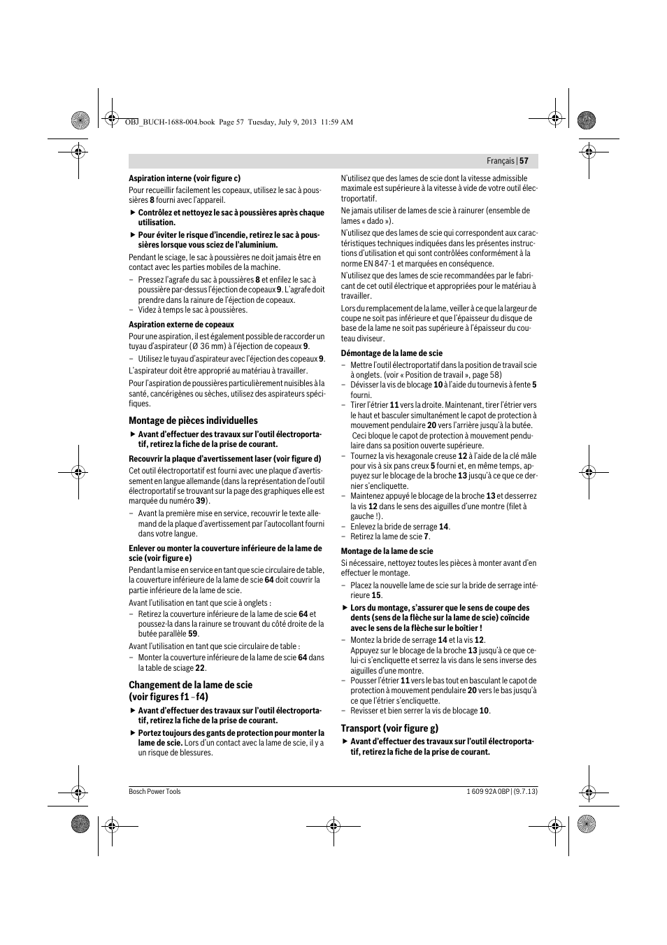 Bosch GTM 12 JL Professional User Manual | Page 57 / 485