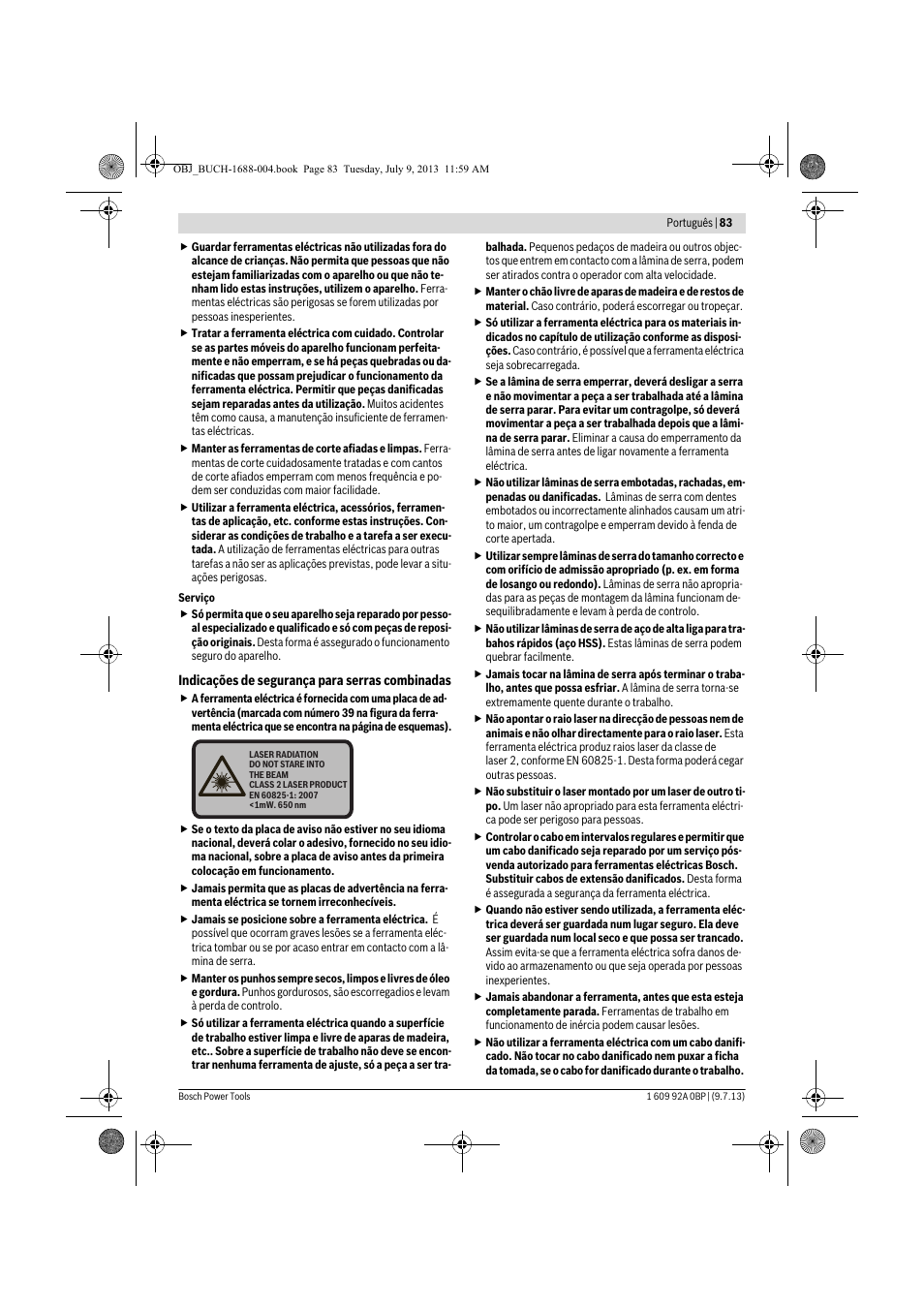 Bosch GTM 12 JL Professional User Manual | Page 83 / 485