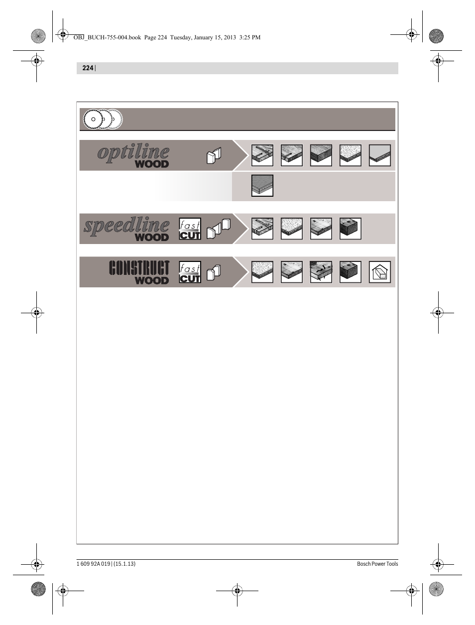 Bosch GKS 18 V-LI Professional User Manual | Page 224 / 224