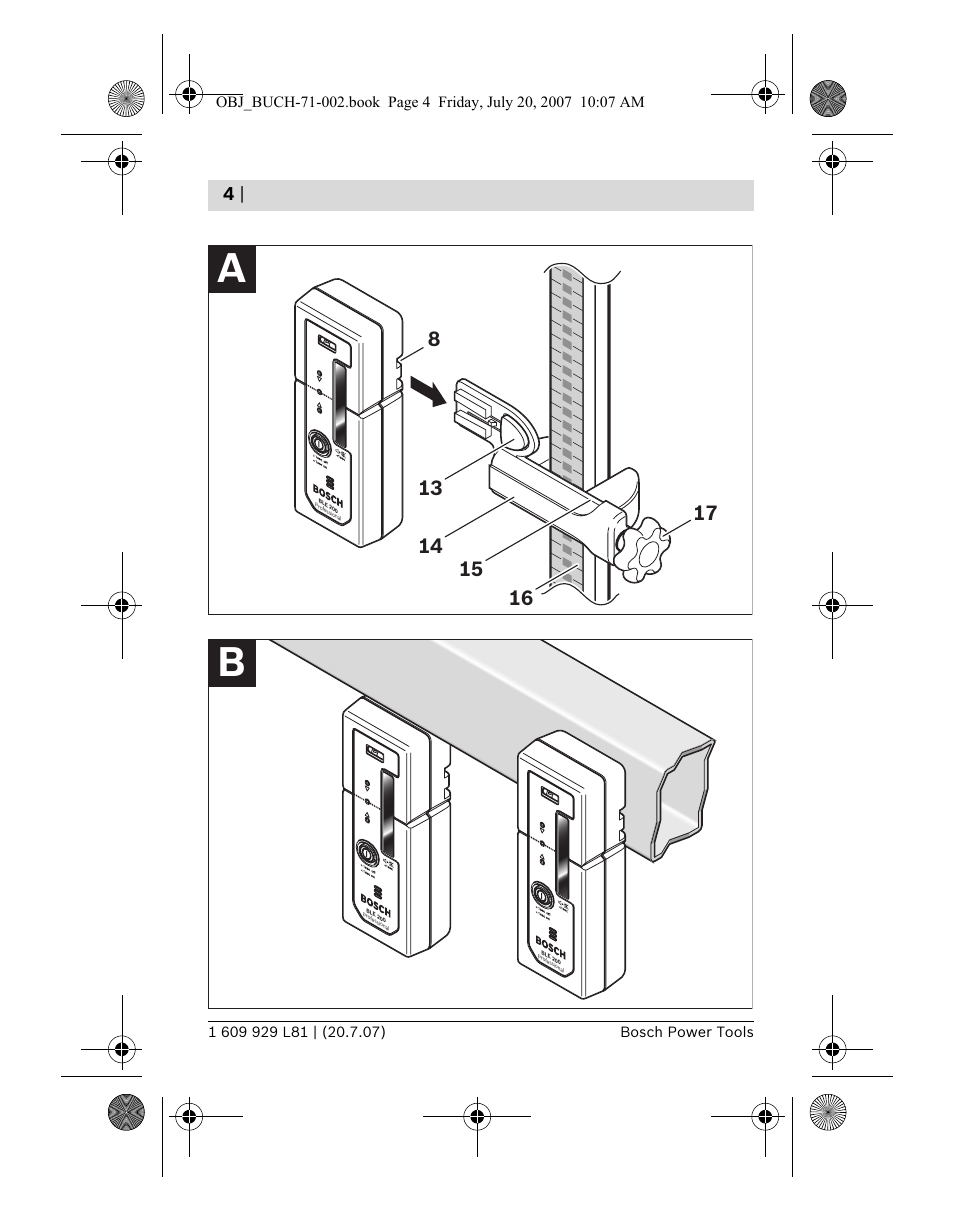 Bosch BLE 200 Professional User Manual | Page 4 / 267