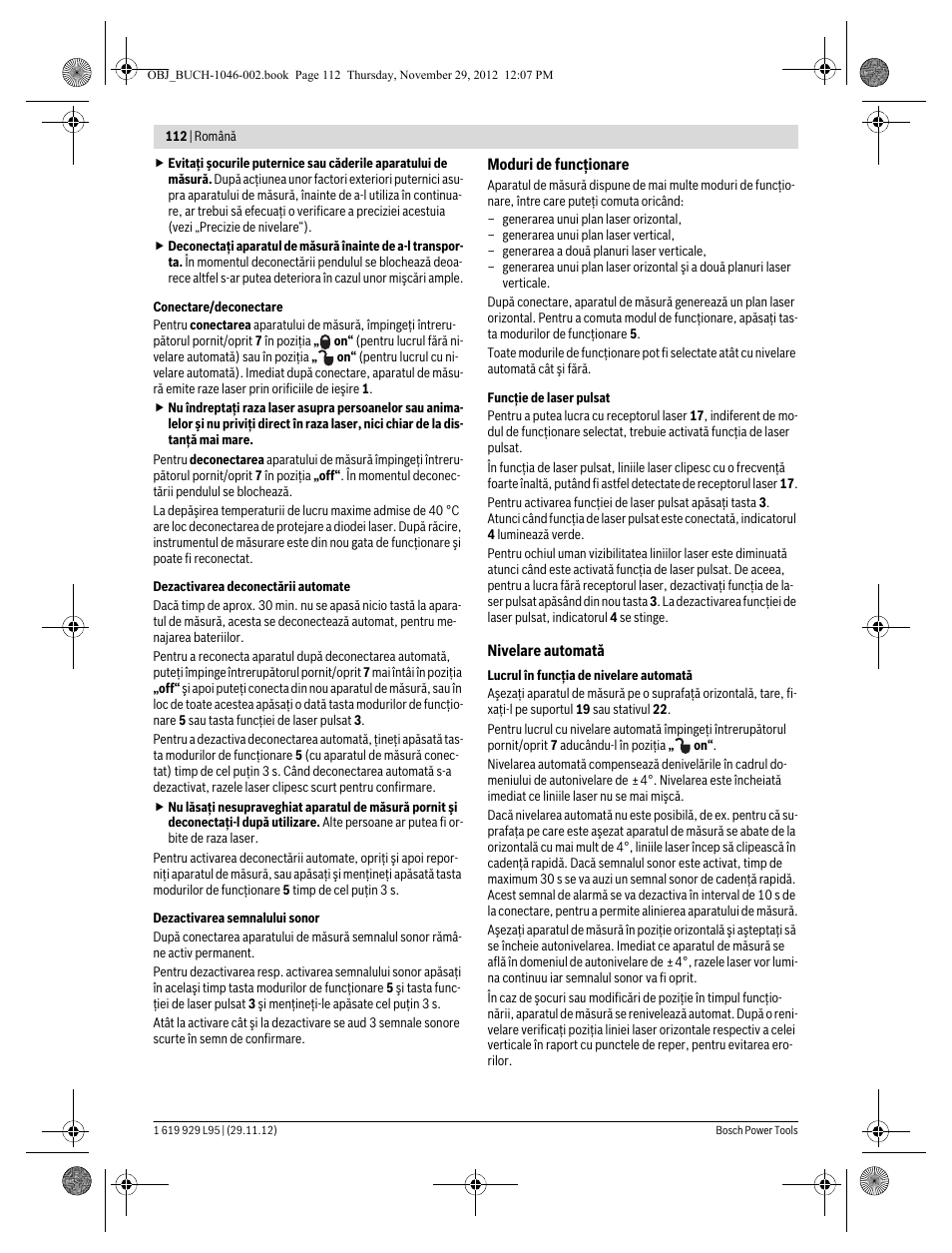 Bosch GLL 3-80 P Professional User Manual | Page 112 / 196