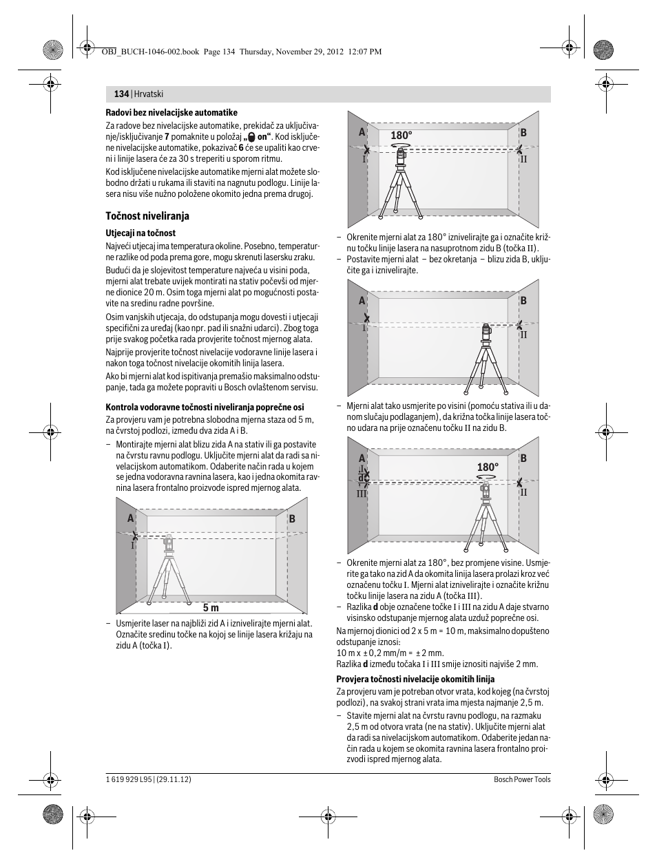 Bosch GLL 3-80 P Professional User Manual | Page 134 / 196