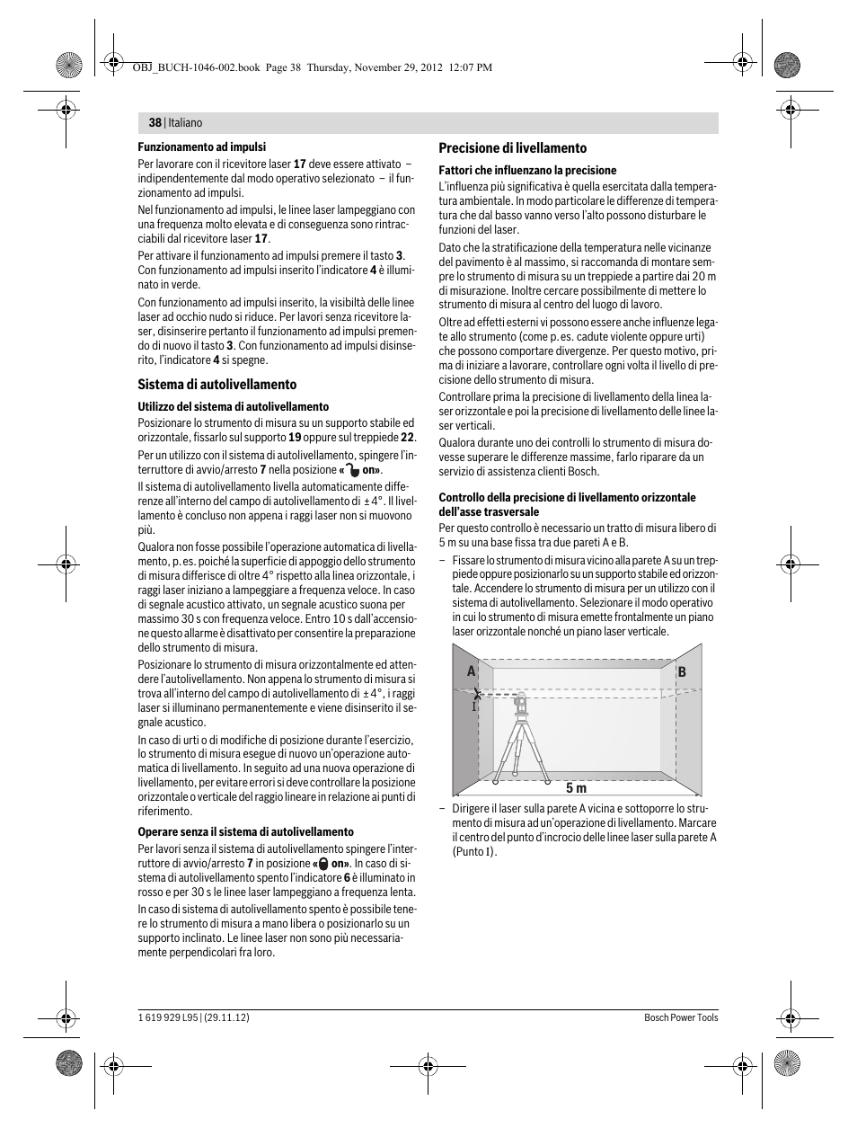 Bosch GLL 3-80 P Professional User Manual | Page 38 / 196