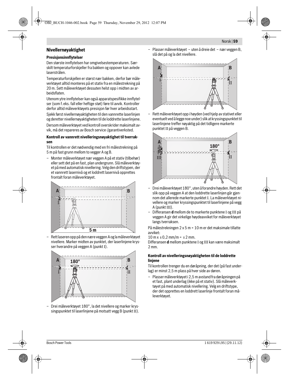 Bosch GLL 3-80 P Professional User Manual | Page 59 / 196