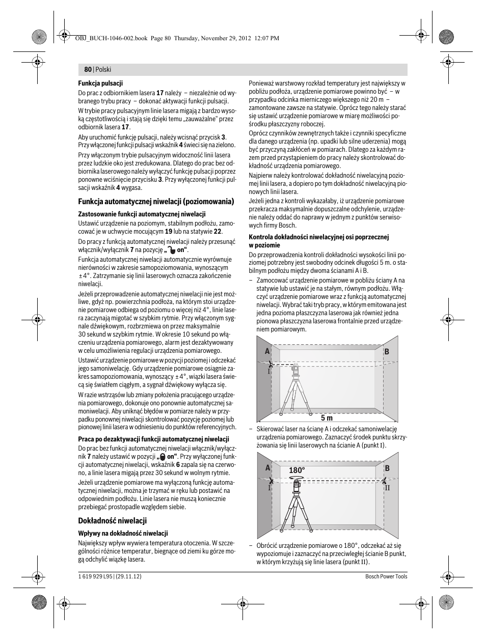 Bosch GLL 3-80 P Professional User Manual | Page 80 / 196