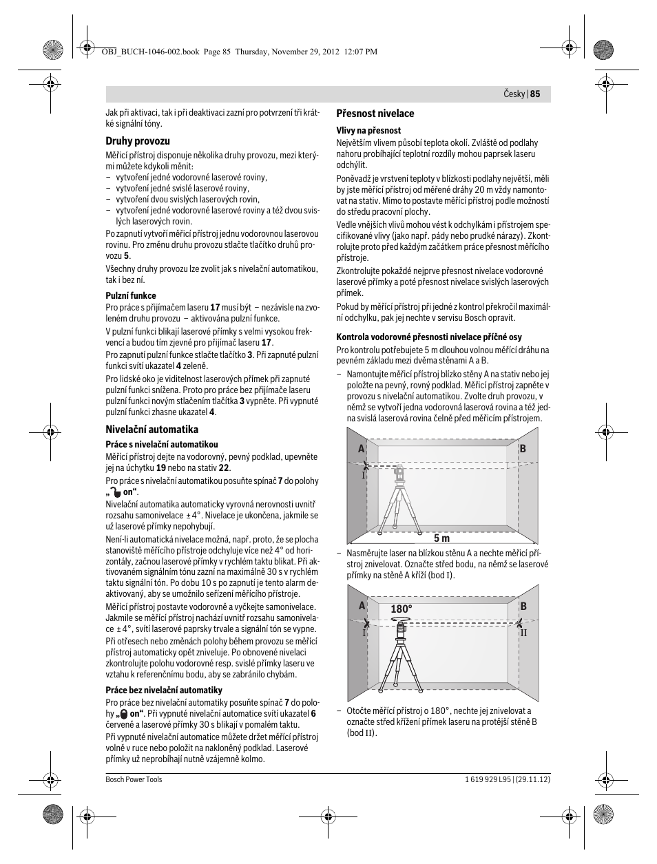 Bosch GLL 3-80 P Professional User Manual | Page 85 / 196