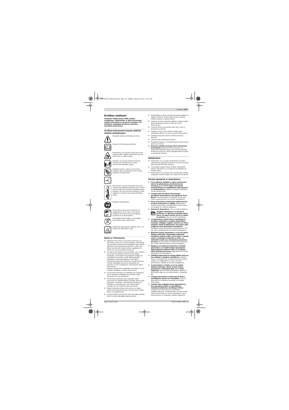 Bosch ALB 18 LI User Manual | Page 107 / 114