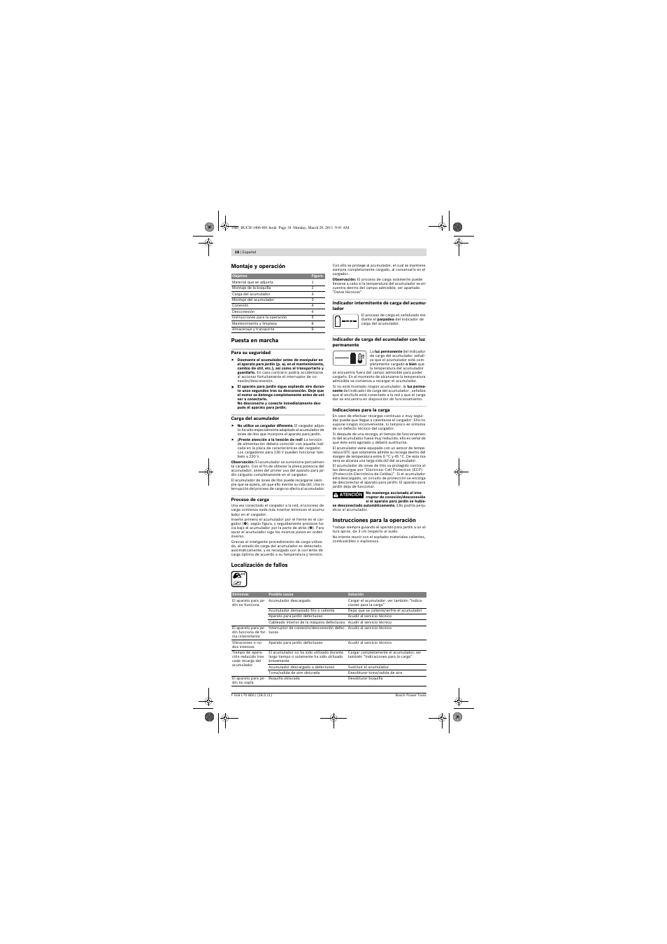 Bosch ALB 18 LI User Manual | Page 18 / 114