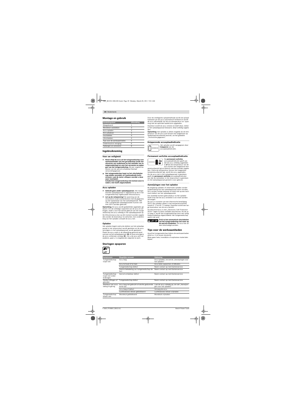 Bosch ALB 18 LI User Manual | Page 30 / 114