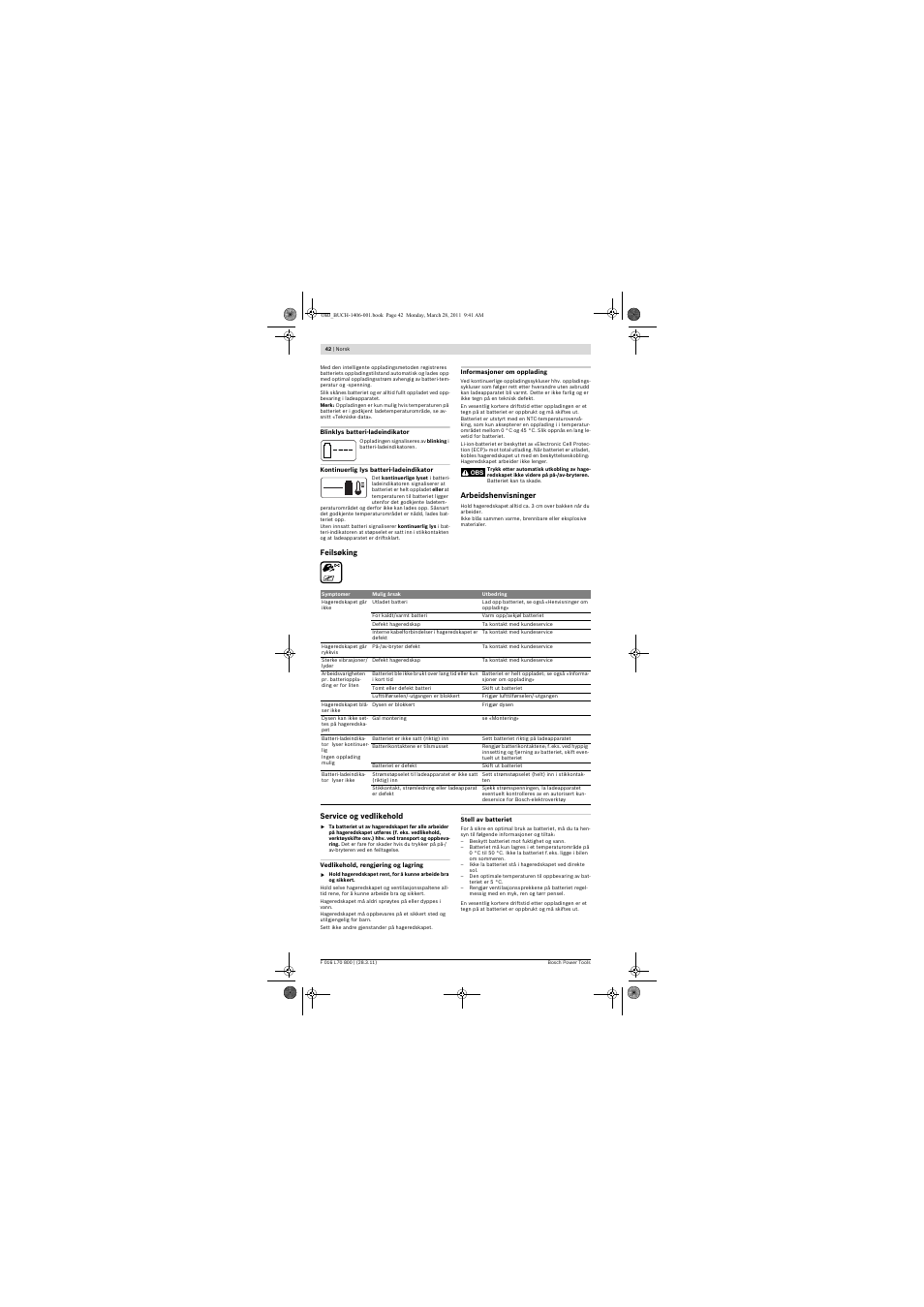 Bosch ALB 18 LI User Manual | Page 42 / 114