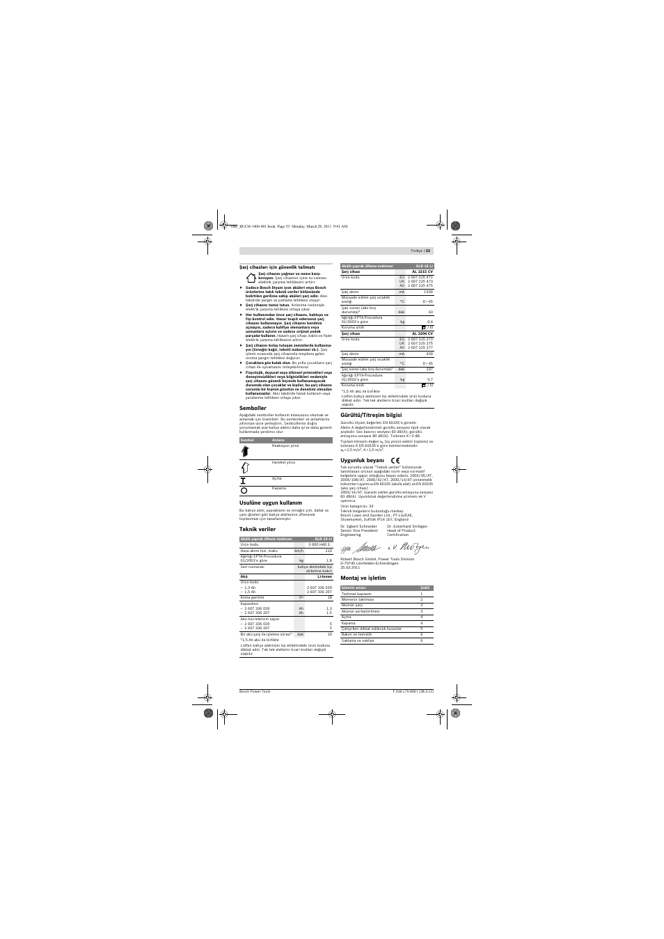 Bosch ALB 18 LI User Manual | Page 53 / 114