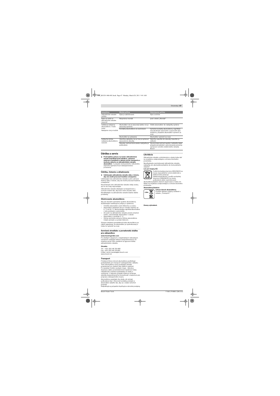 Bosch ALB 18 LI User Manual | Page 67 / 114