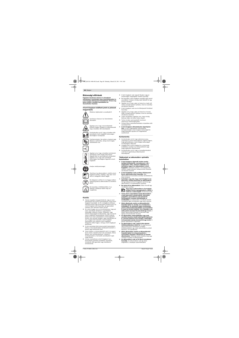 Bosch ALB 18 LI User Manual | Page 68 / 114