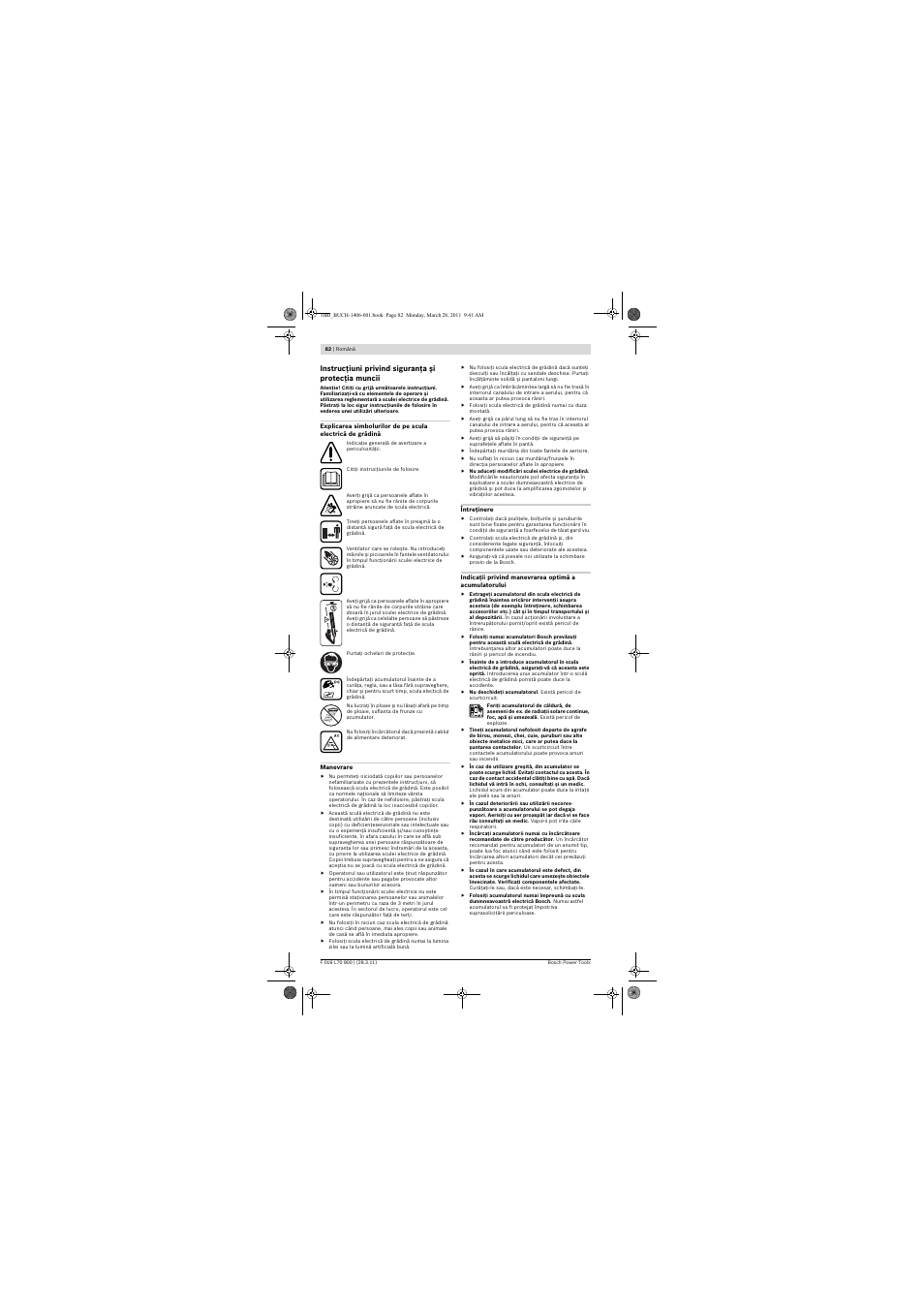 Bosch ALB 18 LI User Manual | Page 82 / 114