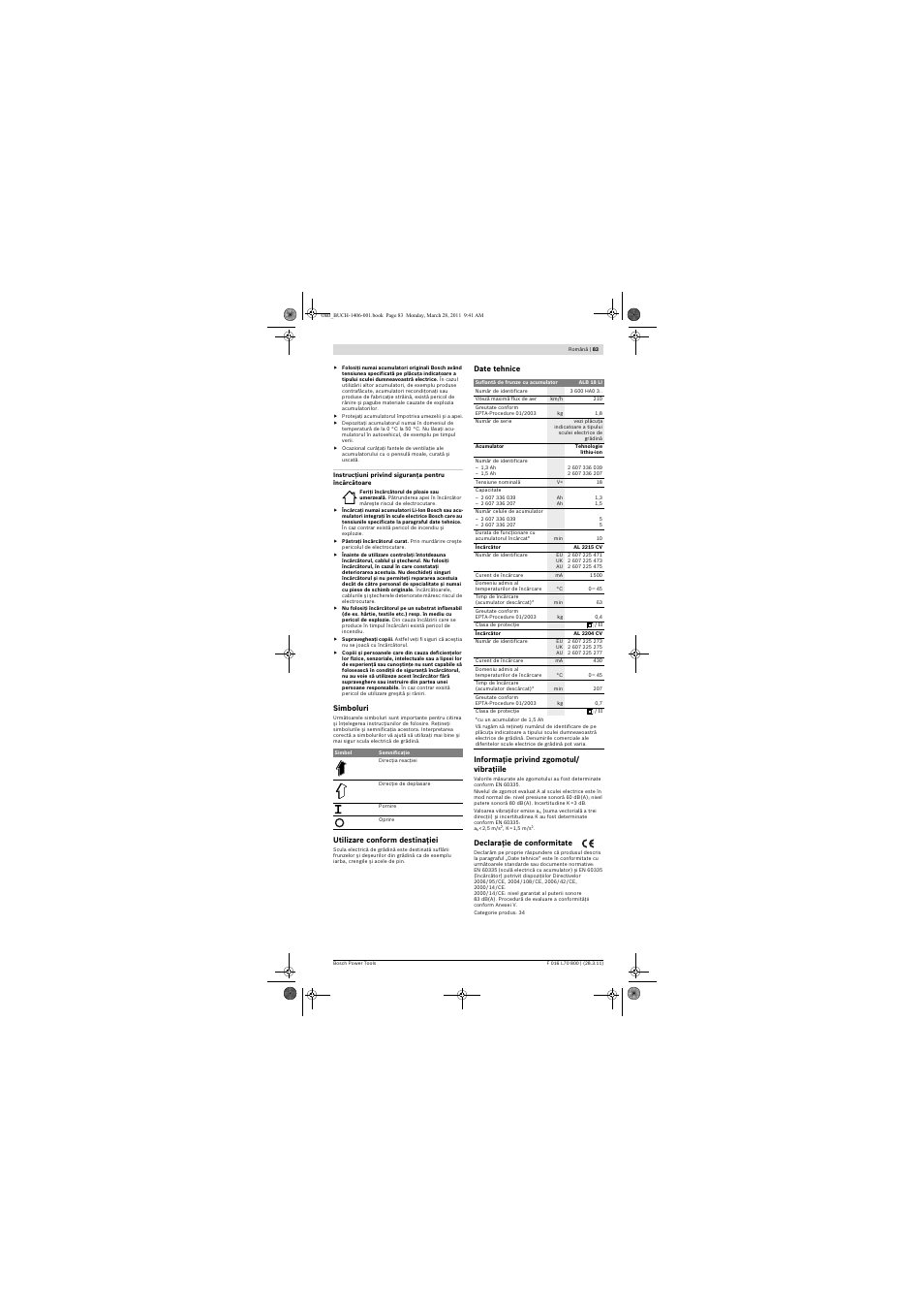 Bosch ALB 18 LI User Manual | Page 83 / 114