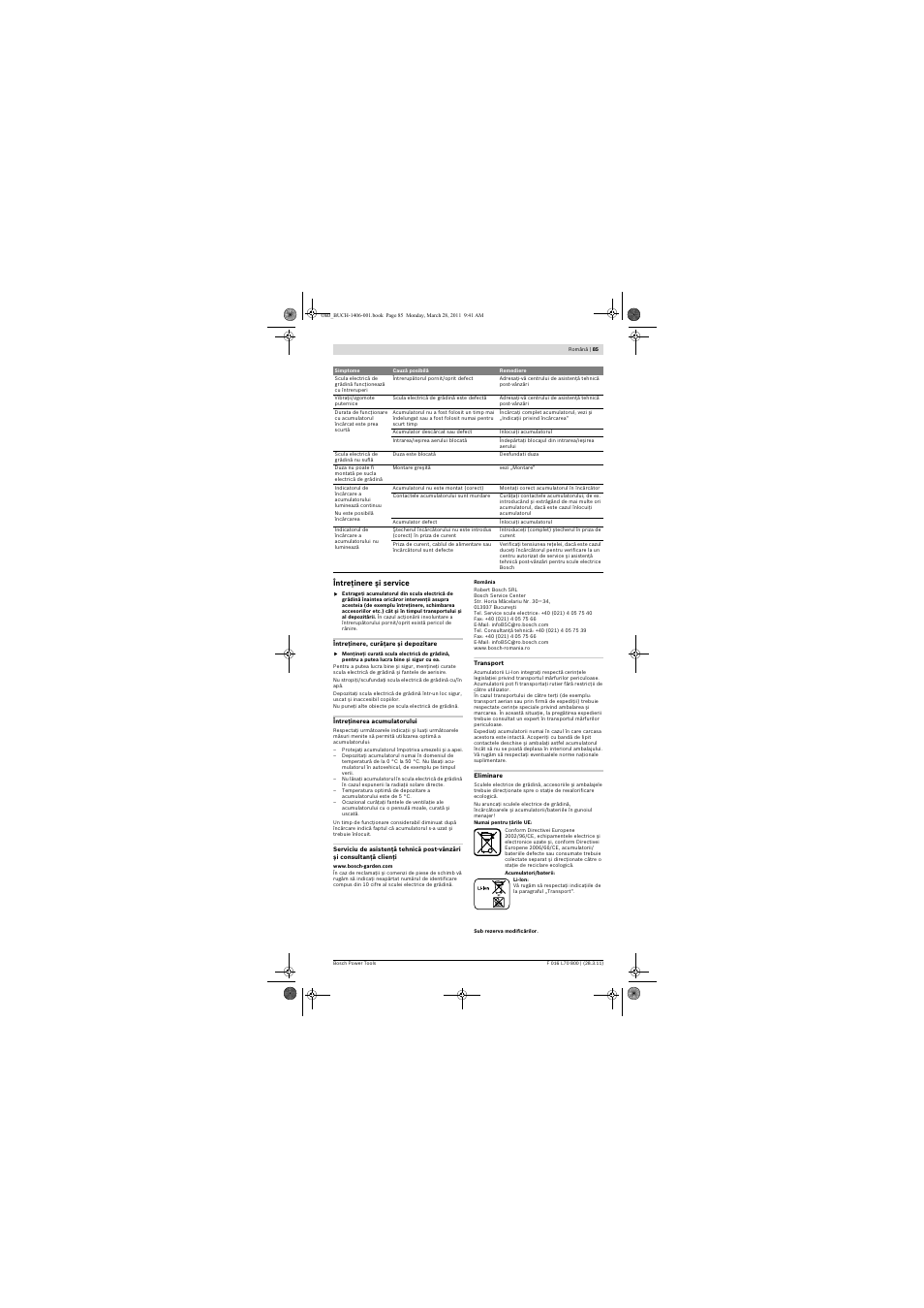 Bosch ALB 18 LI User Manual | Page 85 / 114