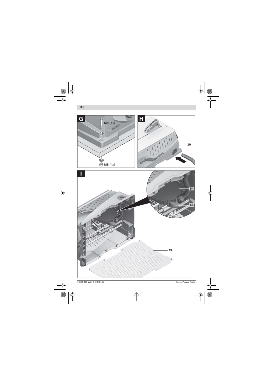 Ih g | Bosch PPS 7S User Manual | Page 10 / 537