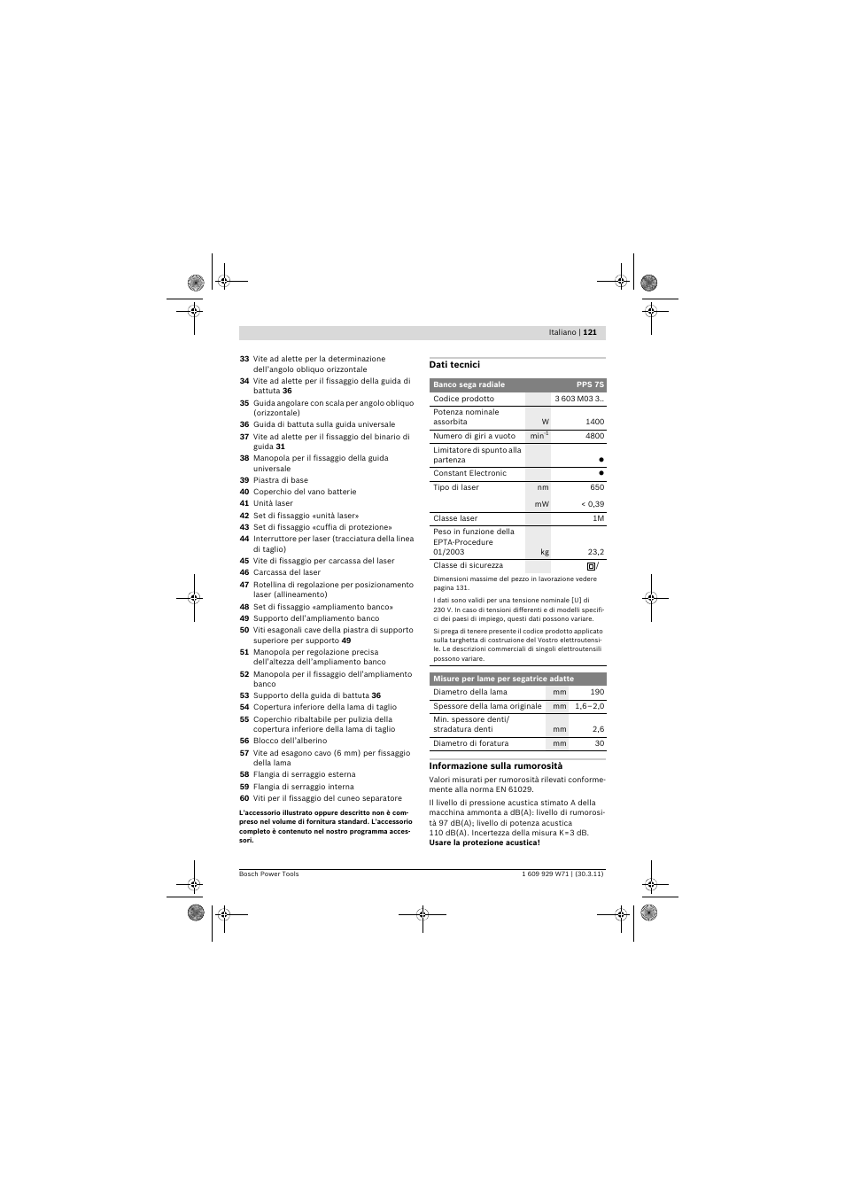 Bosch PPS 7S User Manual | Page 121 / 537