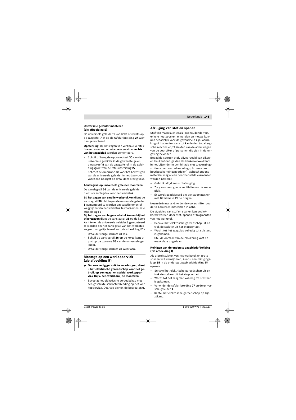 Bosch PPS 7S User Manual | Page 145 / 537