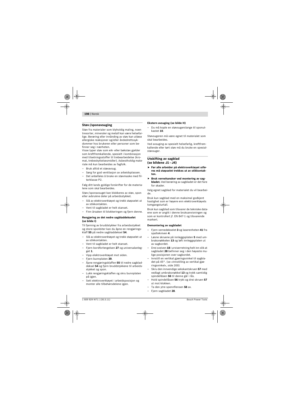 Bosch PPS 7S User Manual | Page 198 / 537