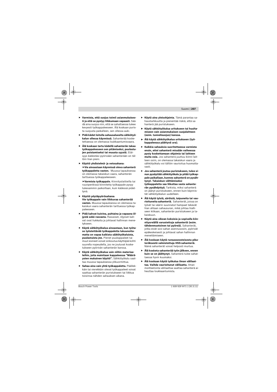 Bosch PPS 7S User Manual | Page 207 / 537