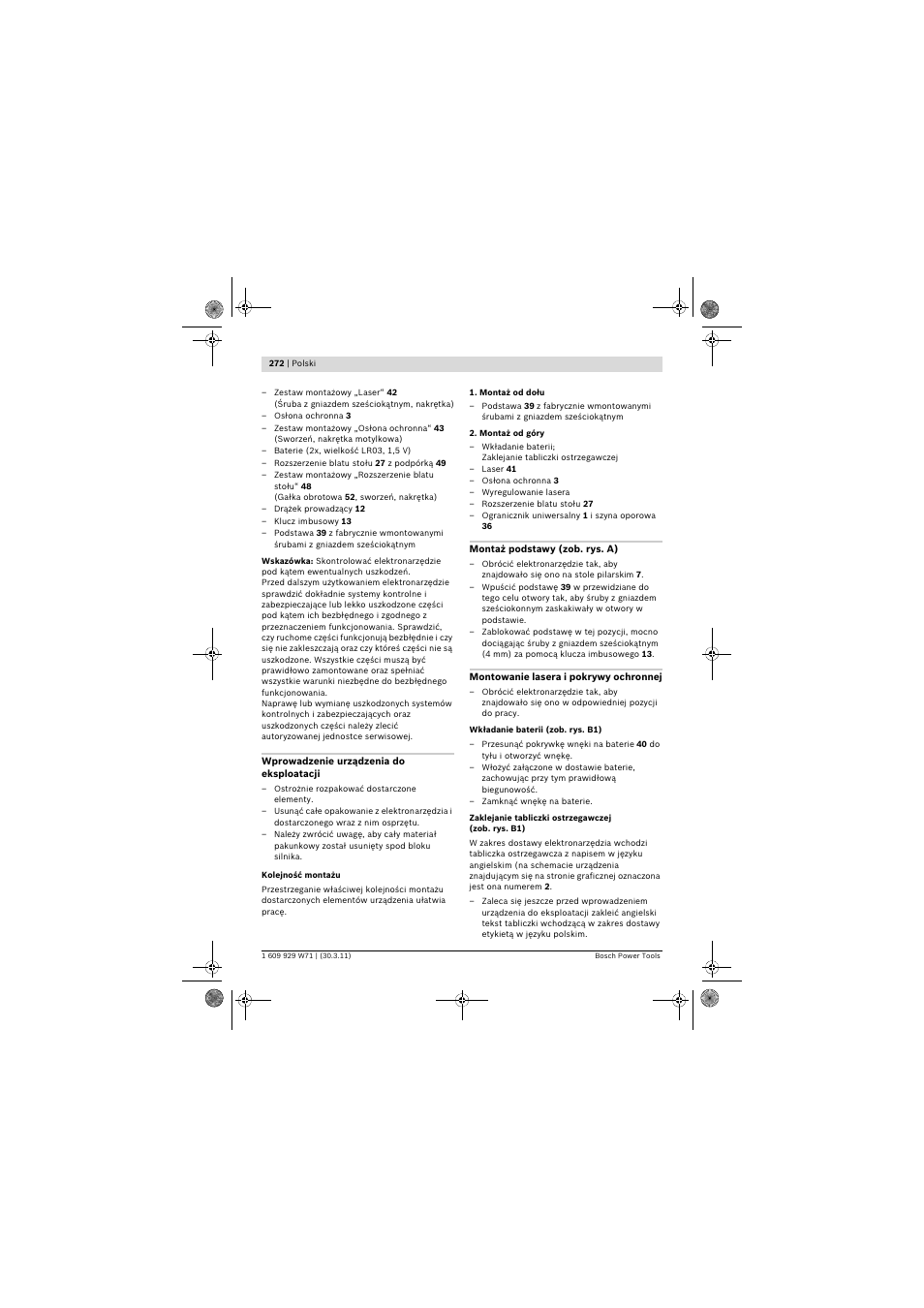 Bosch PPS 7S User Manual | Page 272 / 537