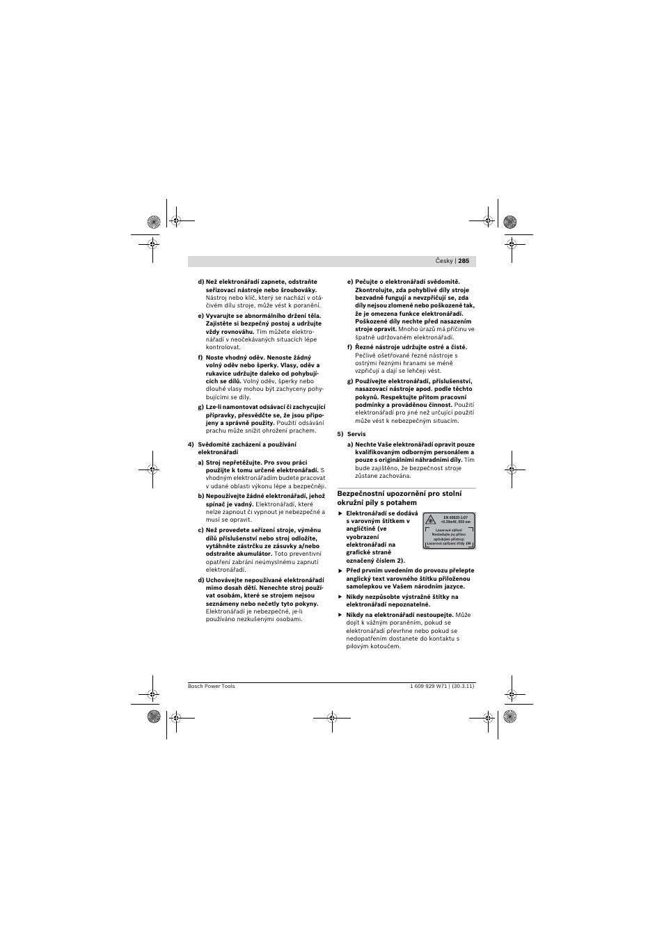 Bosch PPS 7S User Manual | Page 285 / 537