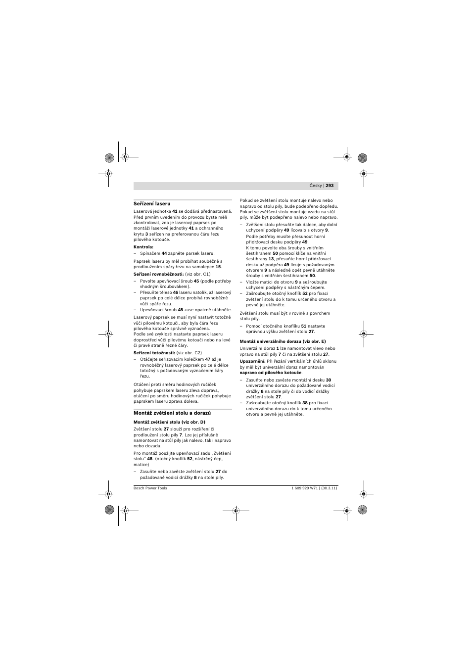 Bosch PPS 7S User Manual | Page 293 / 537