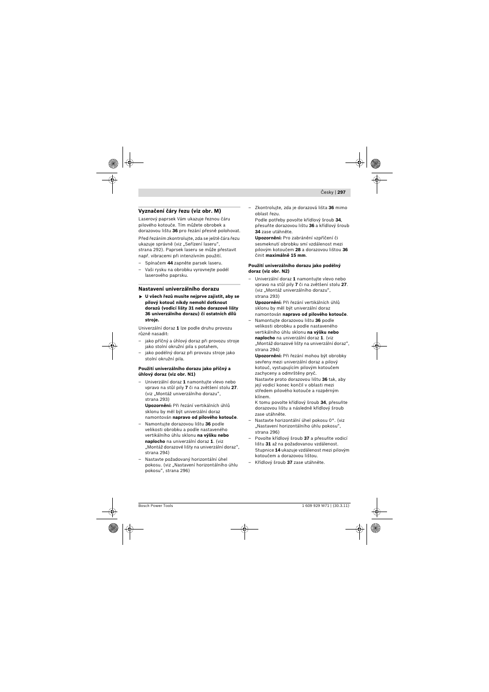 Bosch PPS 7S User Manual | Page 297 / 537