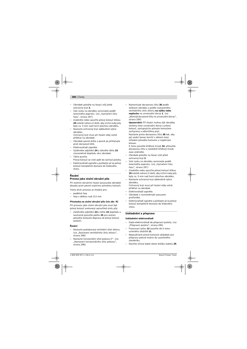 Bosch PPS 7S User Manual | Page 300 / 537