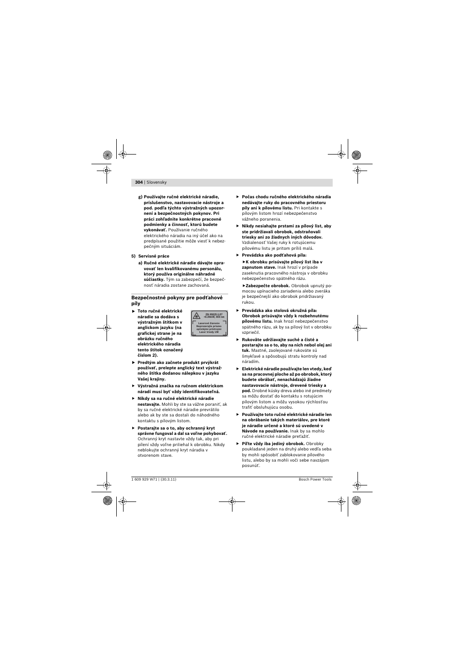 Bosch PPS 7S User Manual | Page 304 / 537