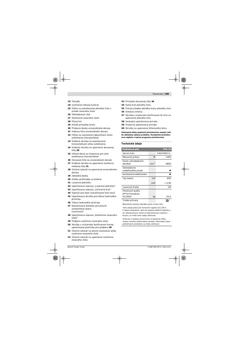 Bosch PPS 7S User Manual | Page 309 / 537