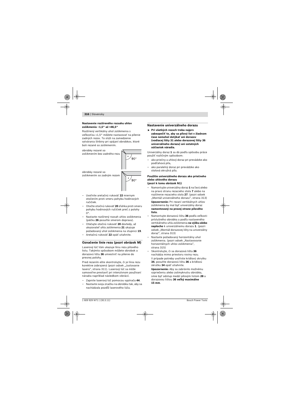 Bosch PPS 7S User Manual | Page 316 / 537