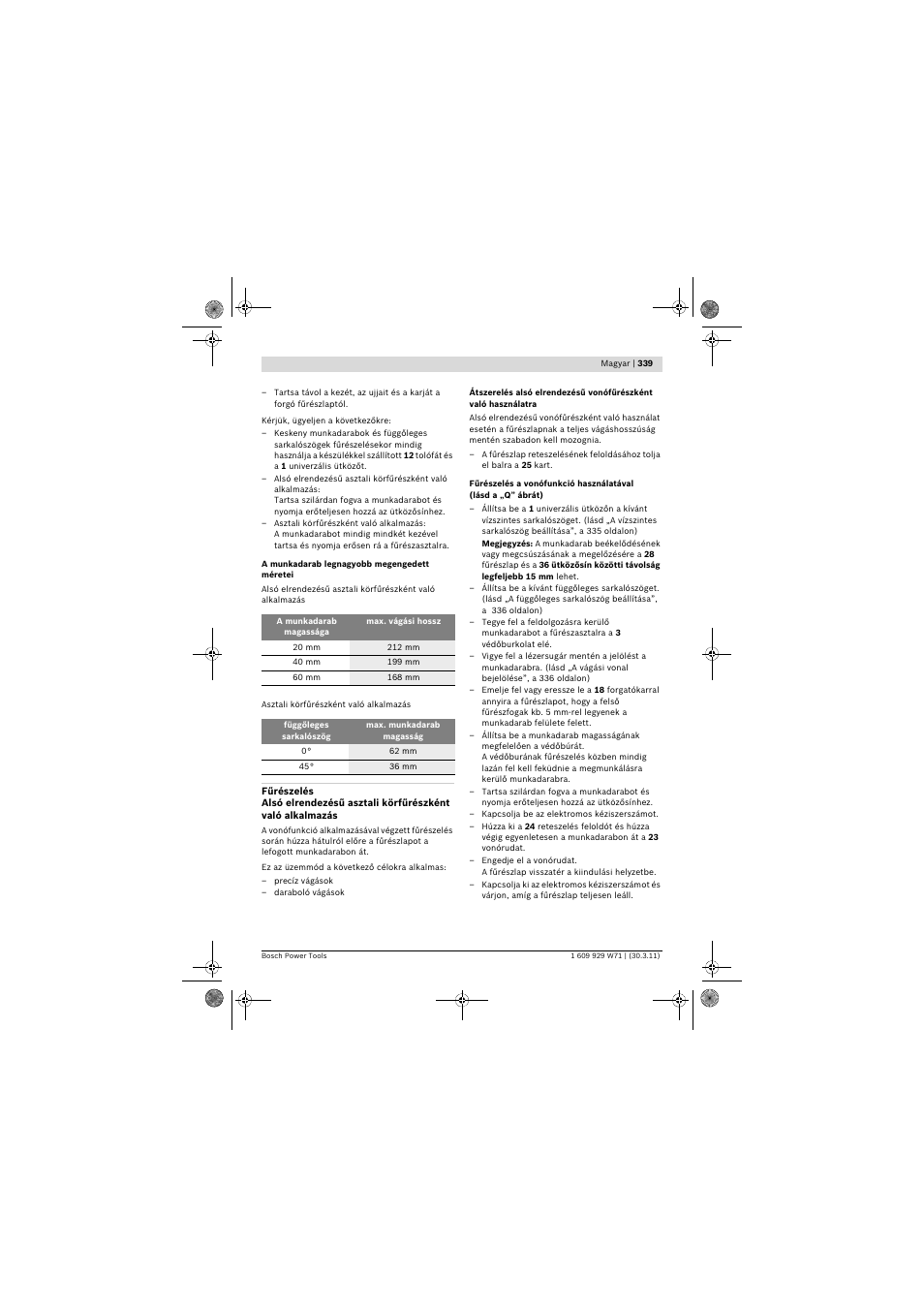 Bosch PPS 7S User Manual | Page 339 / 537