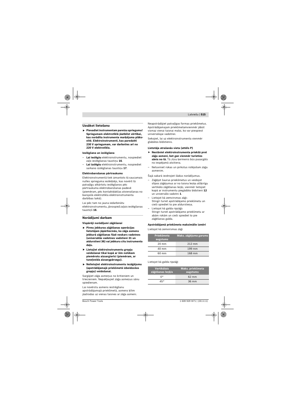 Bosch PPS 7S User Manual | Page 515 / 537