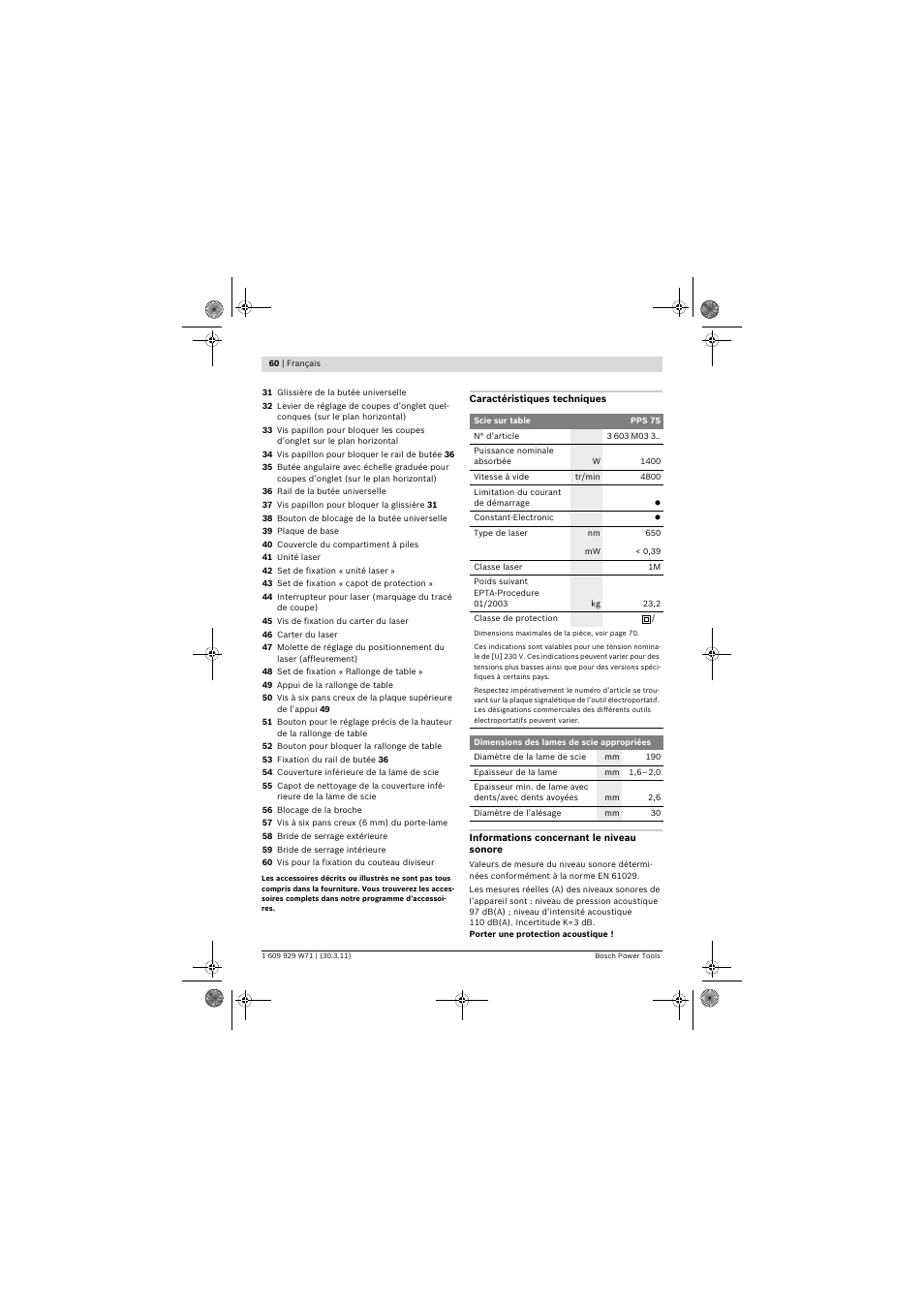 Bosch PPS 7S User Manual | Page 60 / 537