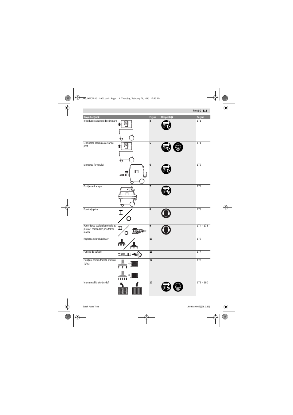 Bosch GAS 20 L SFC Professional User Manual | Page 113 / 184