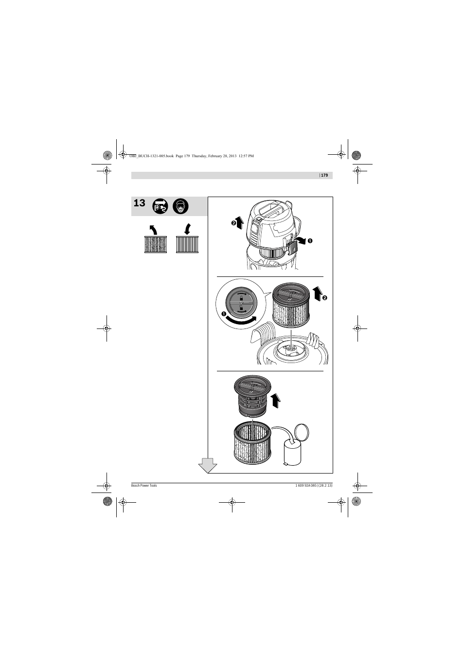 Bosch GAS 20 L SFC Professional User Manual | Page 179 / 184