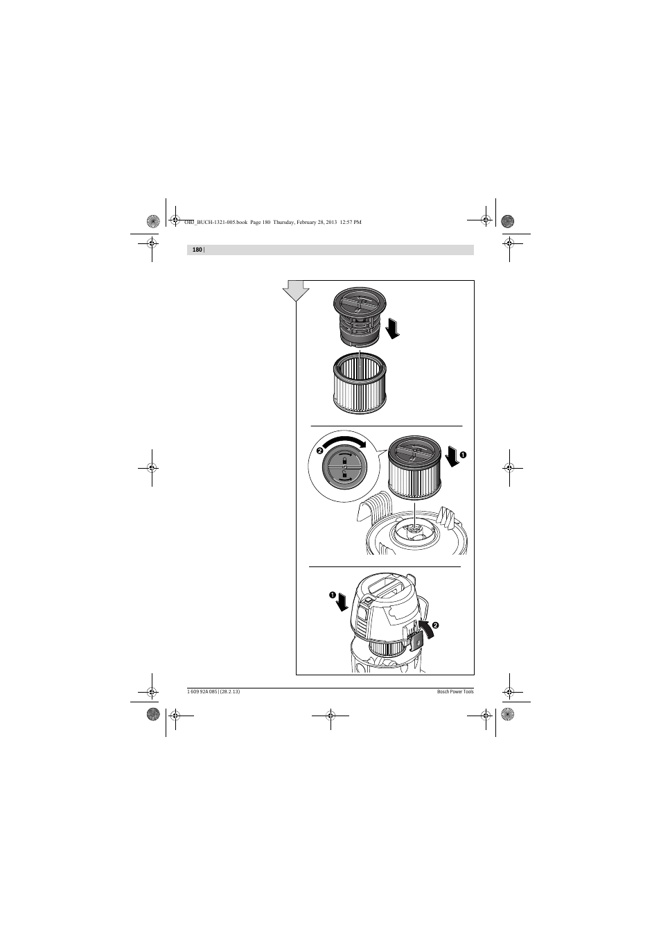 Bosch GAS 20 L SFC Professional User Manual | Page 180 / 184