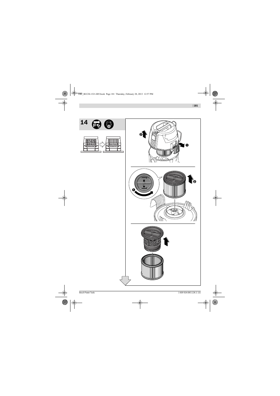 Bosch GAS 20 L SFC Professional User Manual | Page 181 / 184