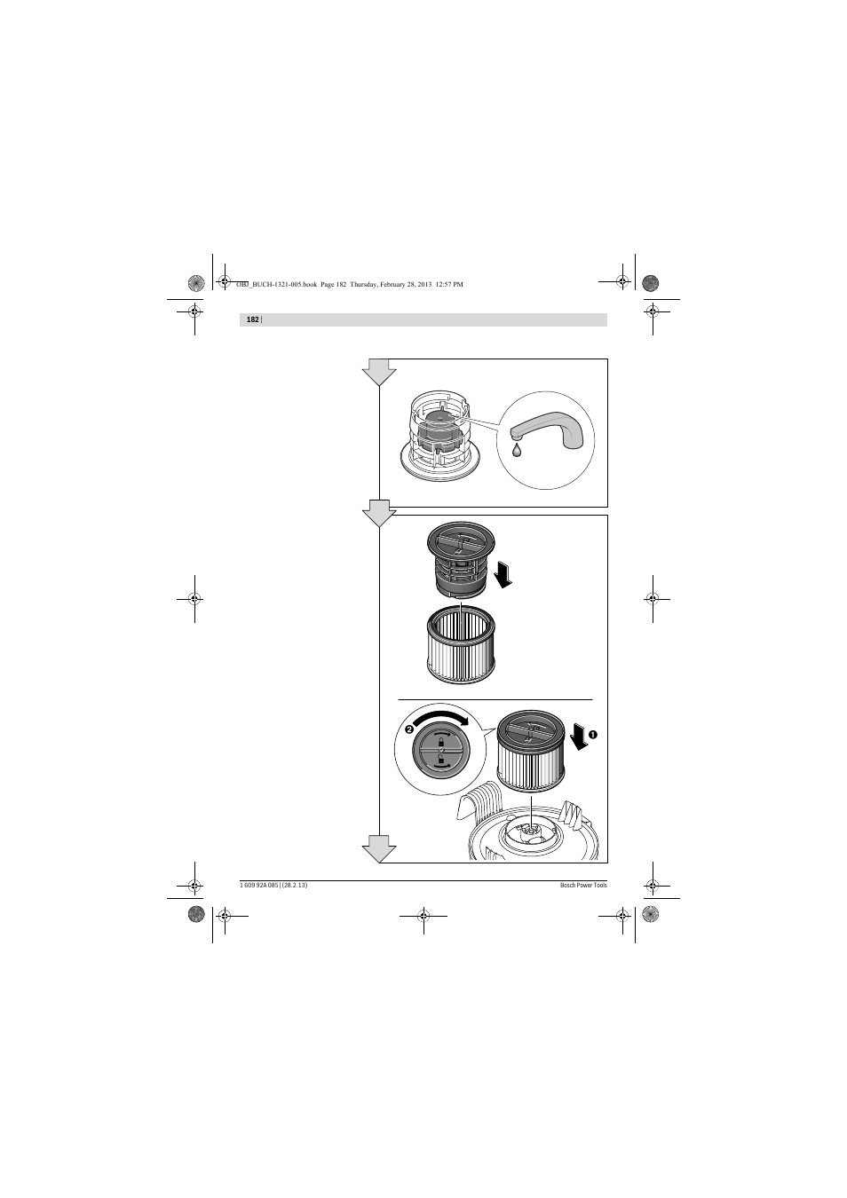 Bosch GAS 20 L SFC Professional User Manual | Page 182 / 184