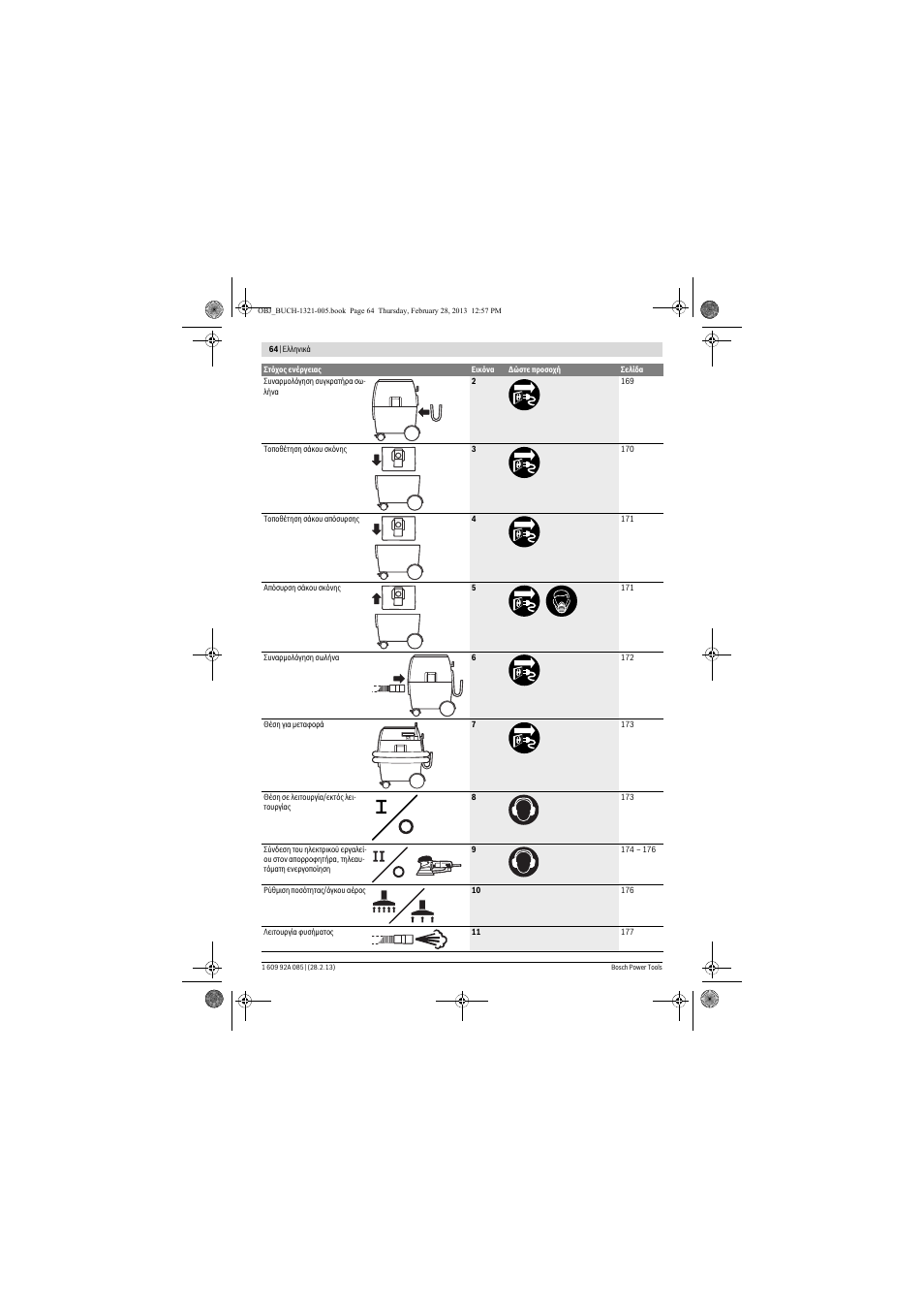 Bosch GAS 20 L SFC Professional User Manual | Page 64 / 184